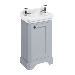 Burlington Cloakroom Vanity Unit, Basin with Door